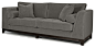 Max Sofa, Wooden Base modern sofas