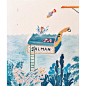 #插了个画# 存了图1好久，终于知道作者是谁了，来自日本插画师 Tsai Chia Kuo ​​​​