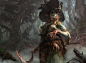 Witch with wetlands
