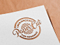 Paper Cutout Logo Mockup