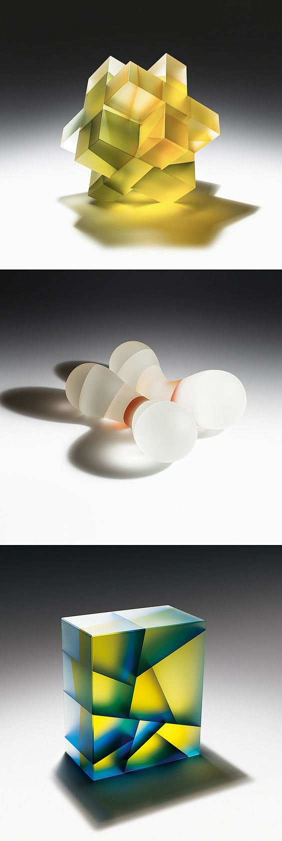 Segmented Glass Scul...
