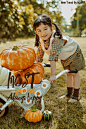 Edram的儿童摄影作品《我所理解的秋天girl》