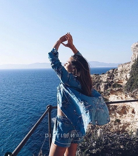 2018春夏女士图案：午后小憩_图案趋势...