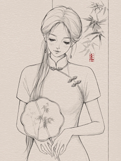 ╰つ卓儿︶ㄣ采集到手绘线稿