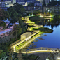 Chizhou City Moat Heritage Park, Chizhou, Anhui by UP+S : Natural sponge landmark in daily life
