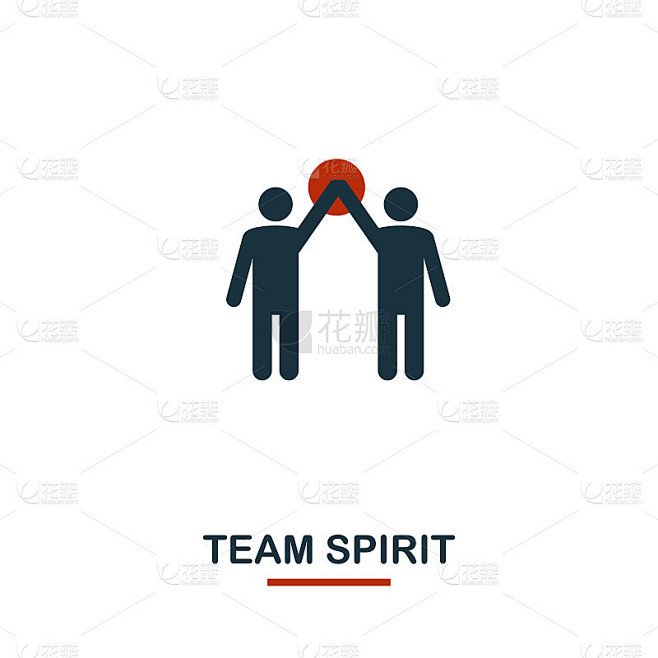团队精神偶像。Premium style design from teamwork icon col