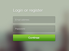 贝鲁采集到UI:Login