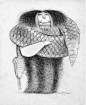 Carter Goodrich 插画 线稿