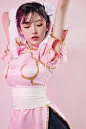 我春丽，一名ICPO搜查官。必杀技：Spinning Bird Kick（↓蓄力↑ + K） ​​​​
