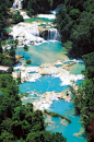 Waterfalls of Agua Azul Mexico