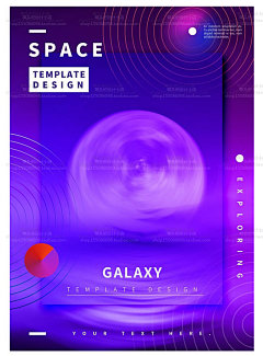 酷炫17款宇宙太空宇航员科幻炫光赛博朋克电音蹦迪夜场PS海报素材-淘宝网