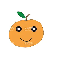 水果表情  - 源文件下载【酷图网】水果表情,表情包,杮子,橙子,水果,食物