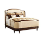 Hawthorne King Bed from the Henredon Upholstery collection by Henredon Furniture: 