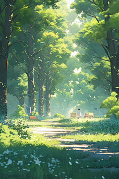 伊绘【CG阿弥】采集到场景-魔幻自然