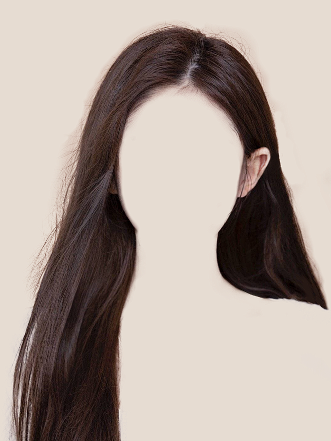 女生发型模板