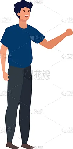 青年男人,性格,幸福,头像,分离着色,男孩,男人,概念,现代,设计