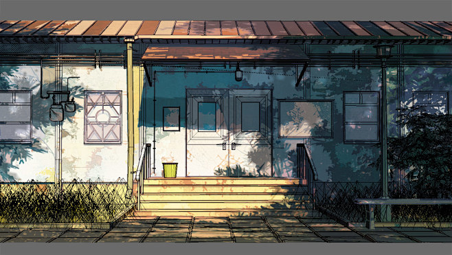 #背景 海岸通り - ArseniXC的...
