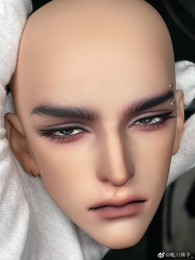 #bjd妆面##bjd# 黑皮 ​​​​