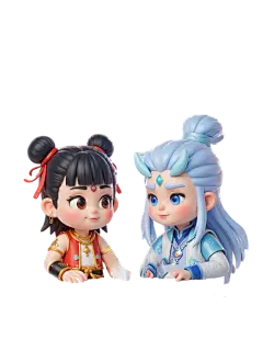 AI魔童宇宙哪吒×敖丙双生海报【附参数】_9_oo啊欧_来自小红书网页版