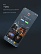 Infinite Portfolio UI Kit on Behance