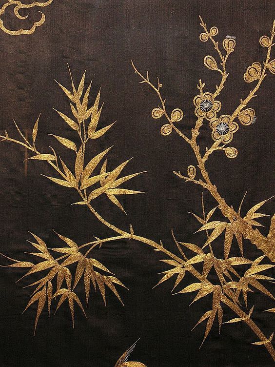 Silk and Gold Embroi...