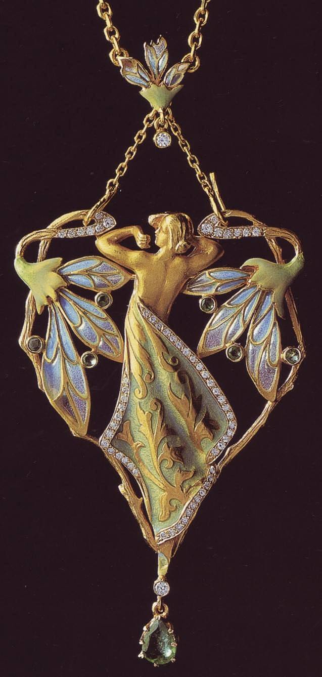 lluís masriera新艺术风格珠宝,lluís masriera 17岁时在日内瓦学到