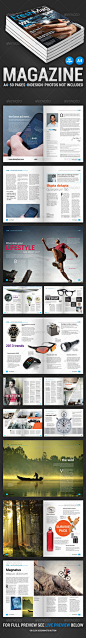 FreshMag 50 pages magazine - GraphicRiver Item for Sale