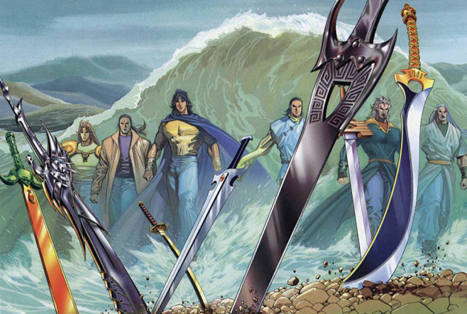 马荣成作品风云插画集第六辑