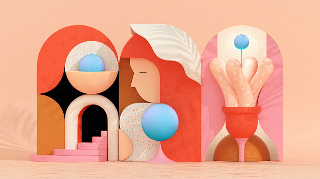 Three windows : Calv...