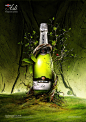 Martini起泡酒广告创意海报_灵感合成 _灵感创意采下来 #率叶插件，让花瓣网更好用#
