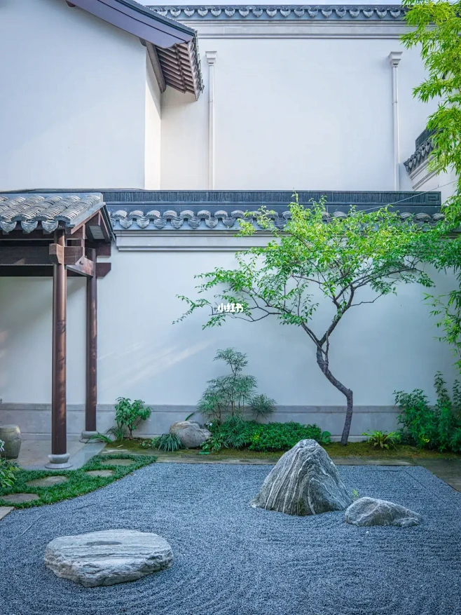 简中｜禅意庭院小景，写意精致生活图片_中式庭院图片素材-花瓣网