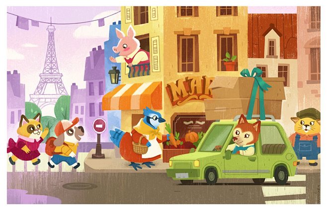 City Spread by mhann...