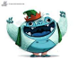 Daily Painting 762. Yeti Helper by Cryptid-Creations