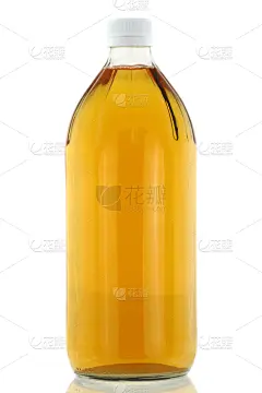 苹果醋,分离着色,白色,醋,热苹果酒,无谷蛋白,垂直画幅,玻璃,果汁,饮料