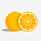 新奇士橙汁卡通水果 平面电商 创意素材
