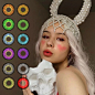 9.98US $ |1 Paar 3Tones Contactlenzen Voor Eye Populaire Lense Eye Kleur Usa Cosplay 12 Kleuren Cosmetische Contact Lens Snelle levering|Contact lenses|   - AliExpress : Smarter Shopping, Better Living!  Aliexpress.com