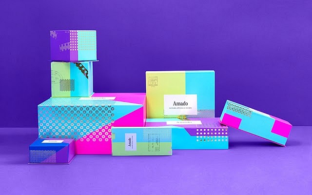 Amado传统烘焙和墨西哥糖果品牌设计欣...