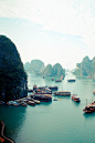 Ha Long Bay, Vietnam #小清新#