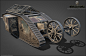 Lanchester Armoured Car, Anton Grozin : Vehicle game model created specially for event, dedicated to the first participation of tanks in battle 100 years ago. 
I am thankful to Leonid Kuzyakin https://www.artstation.com/artist/leonid0011 for his help in v