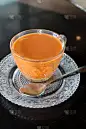 泰国茶，热茶或奶茶