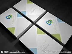 简约名片设计模板，配色大气，版式新颖，元素全为分层格式，图层组织清晰，方便用户自行更改设计！接受高端定制！