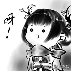 #剑网3同人图##剑网3表情包#我的琴萝还没长大，所以大概是一副软糯呆萌的样子，然而私设是一脸天真干坏事的小坏蛋。。。。。。
