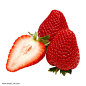水果蛋糕切果酱草莓维生素