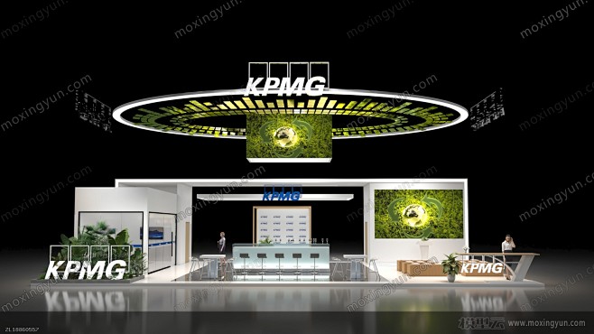 毕马威展览展示展台模型展览模型