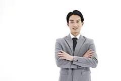 人物系列写实单人职业装照片