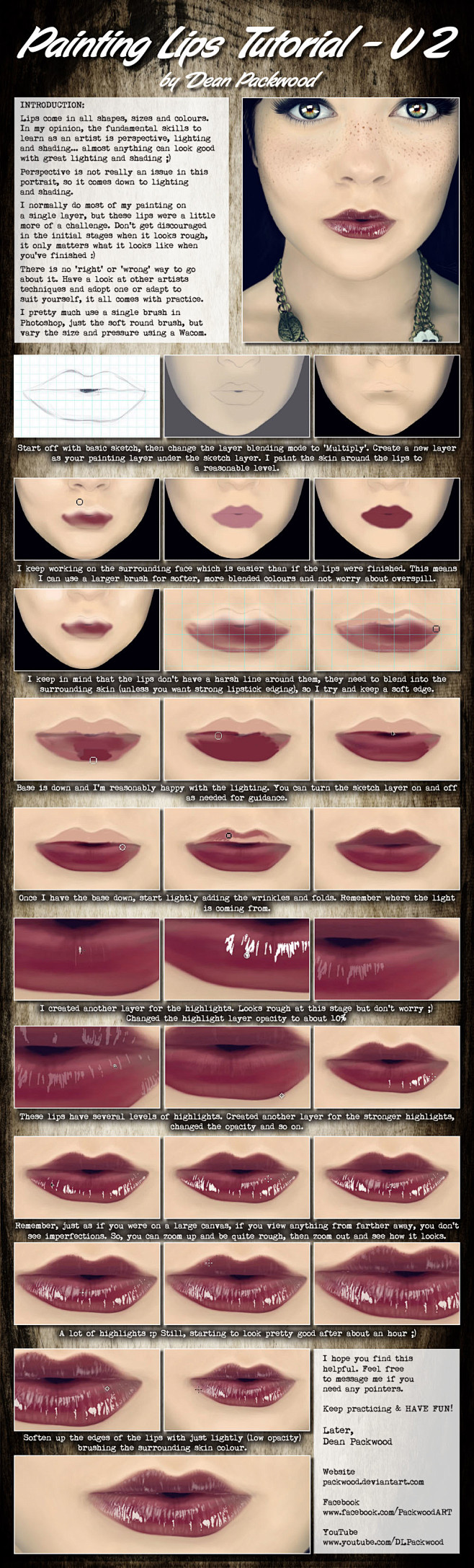 Lips Tutorial V3 : T...