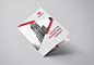 Business Bi-fold Brochure : I've designed a simple Brochure from a sample of Grapicriver