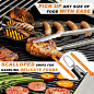 Amazon.com: POLIGO 5PCS BBQ Grill Accessories for Outdoor Grill Set Stainless Steel Camping BBQ Tools Grilling Tools Set for Father's Day Birthday Presents, Grill Utensils Set Ideal Grilling Gifts for Men Dad : Everything Else