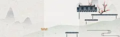 中国风手绘江南水乡banner海报 背景 设计图片 免费下载 页面网页 平面电商 创意素材