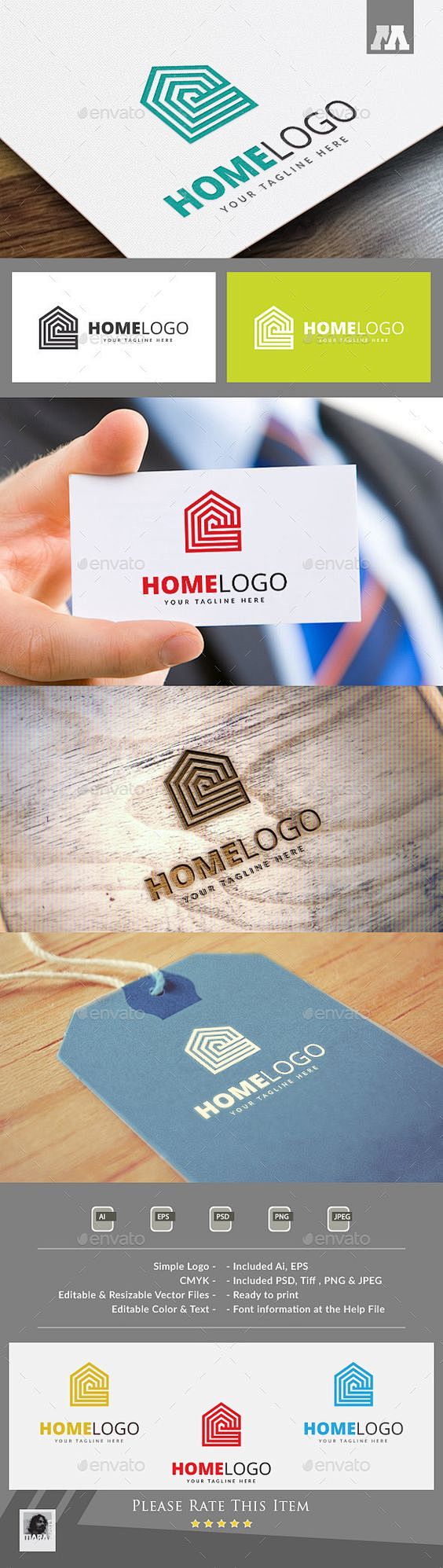 Home Logo Template -...